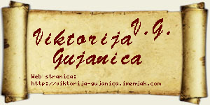 Viktorija Gujanica vizit kartica